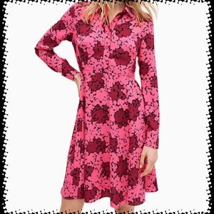 Kate Spade Bubble Dot Smocked Dress